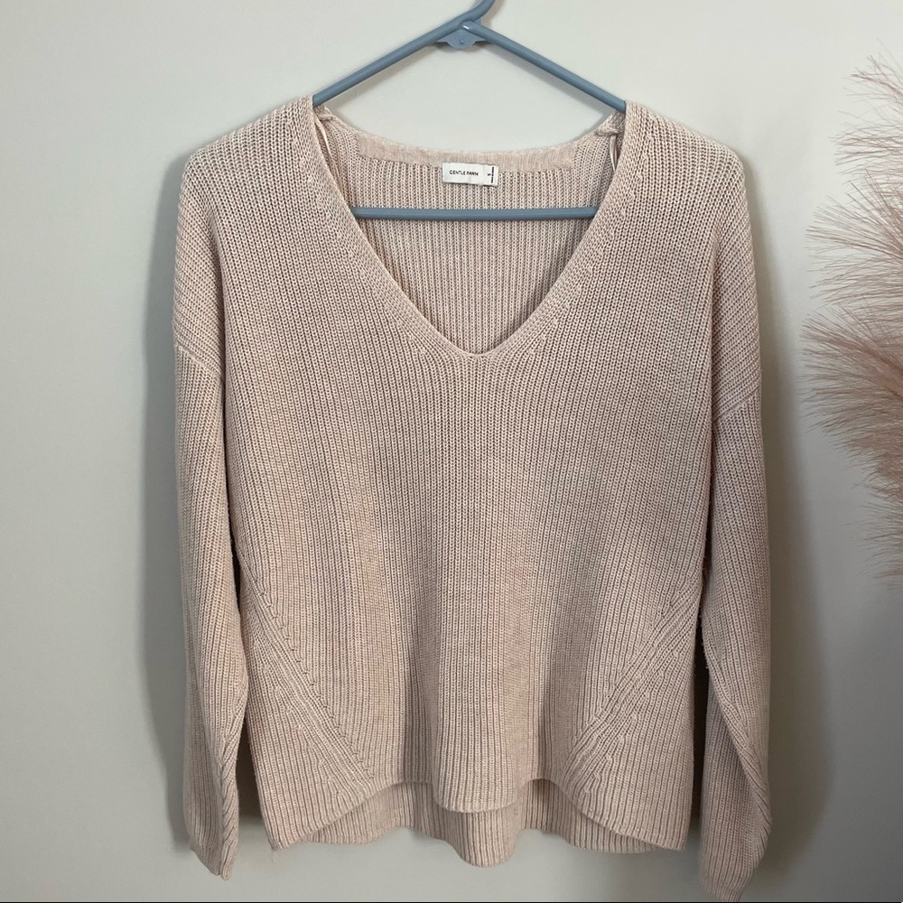 Gentle Fawn Beige Sweater